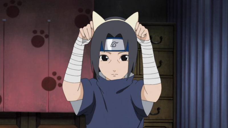 Neko-Itachi... this episode is like some bad fan fiction.